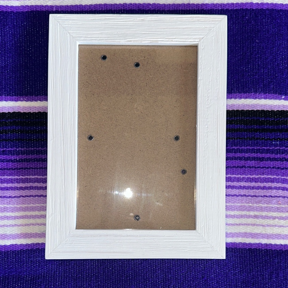 White Wooden Picture Frame